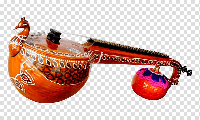 Rudra veena Saraswati veena Musical Instruments Tanbur, musical instruments transparent background PNG clipart