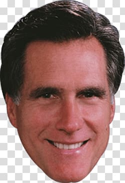 man smiling , Mitt Romney Face transparent background PNG clipart