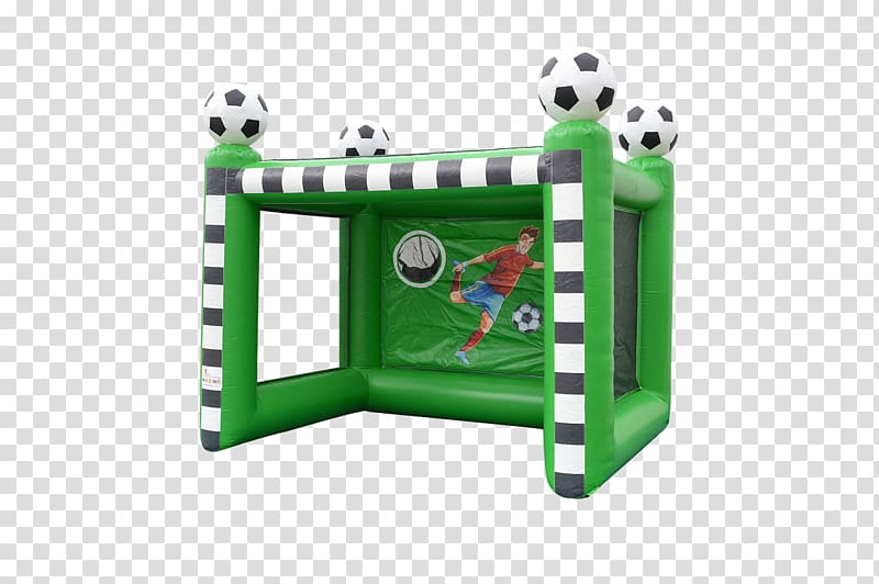 Football Inflatable Bouncers Goal, football transparent background PNG clipart