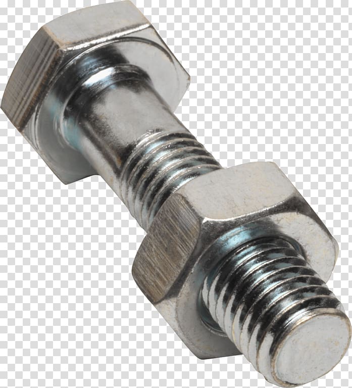 Nut Anchor bolt Fastener Screw, screw transparent background PNG clipart