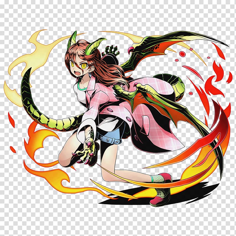 Divine Gate Dragon Flame Fire Illustration, dragon transparent background PNG clipart