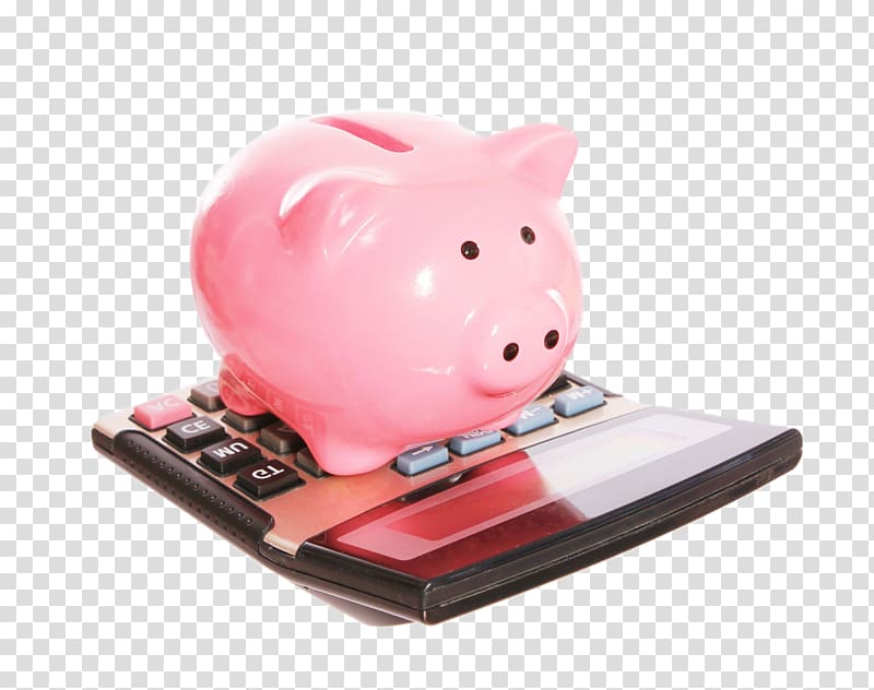 Piggy bank Money Saving Investment, Piggy bank on a computer transparent background PNG clipart
