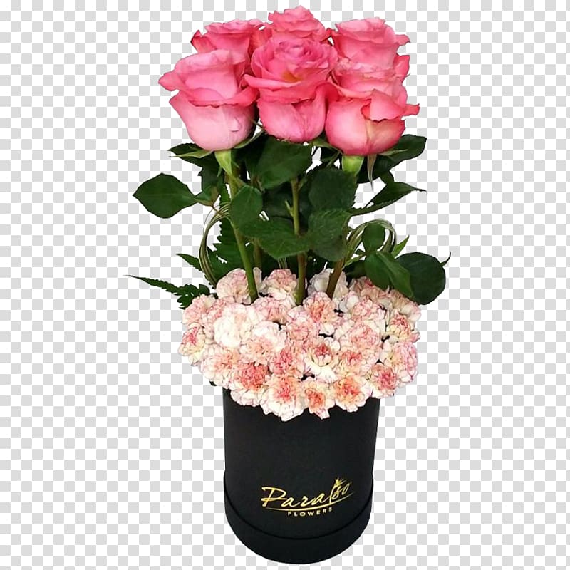 Flower bouquet Floristry Cut flowers Garden roses, flower title box transparent background PNG clipart