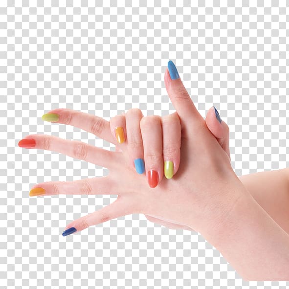 Nail polish High-definition television Nail art , Nail on fingers transparent background PNG clipart