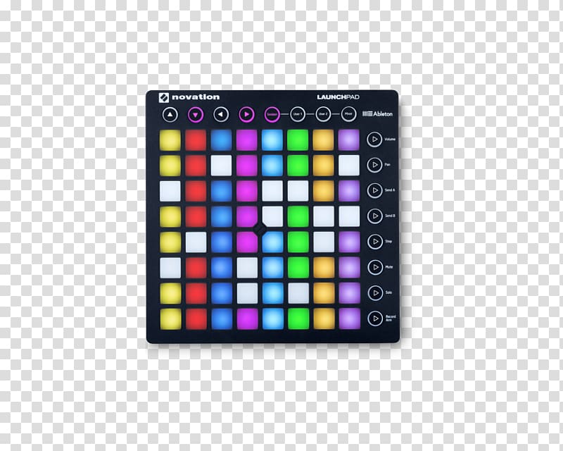 Novation Launchpad MK2 Novation Digital Music Systems MIDI Controllers Ableton Live Novation Launchpad S, musical instruments transparent background PNG clipart