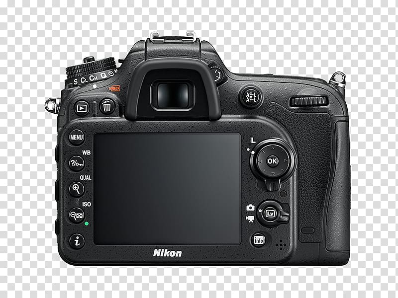 Nikon D7200 Nikon D7100 AF-S DX Nikkor 18-140mm f/3.5-5.6G ED VR Digital SLR Nikon DX format, dslr camera transparent background PNG clipart