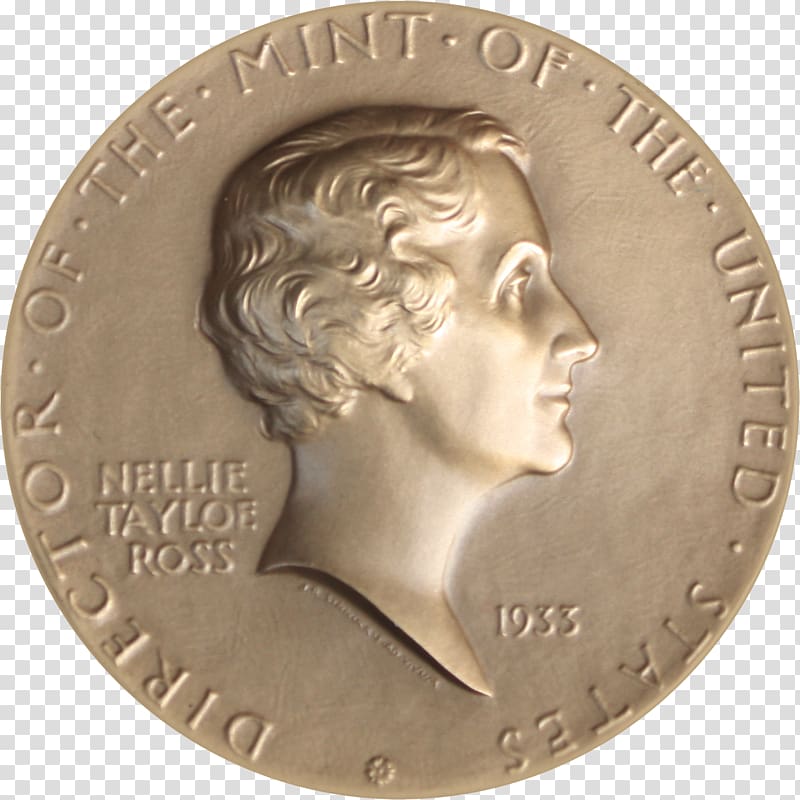 Medal Franklin half dollar Coin Director of the United States Mint Philadelphia Mint, medal transparent background PNG clipart