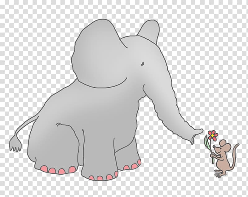 Computer mouse Elephant and Mouse African elephant, elephant drawing transparent background PNG clipart