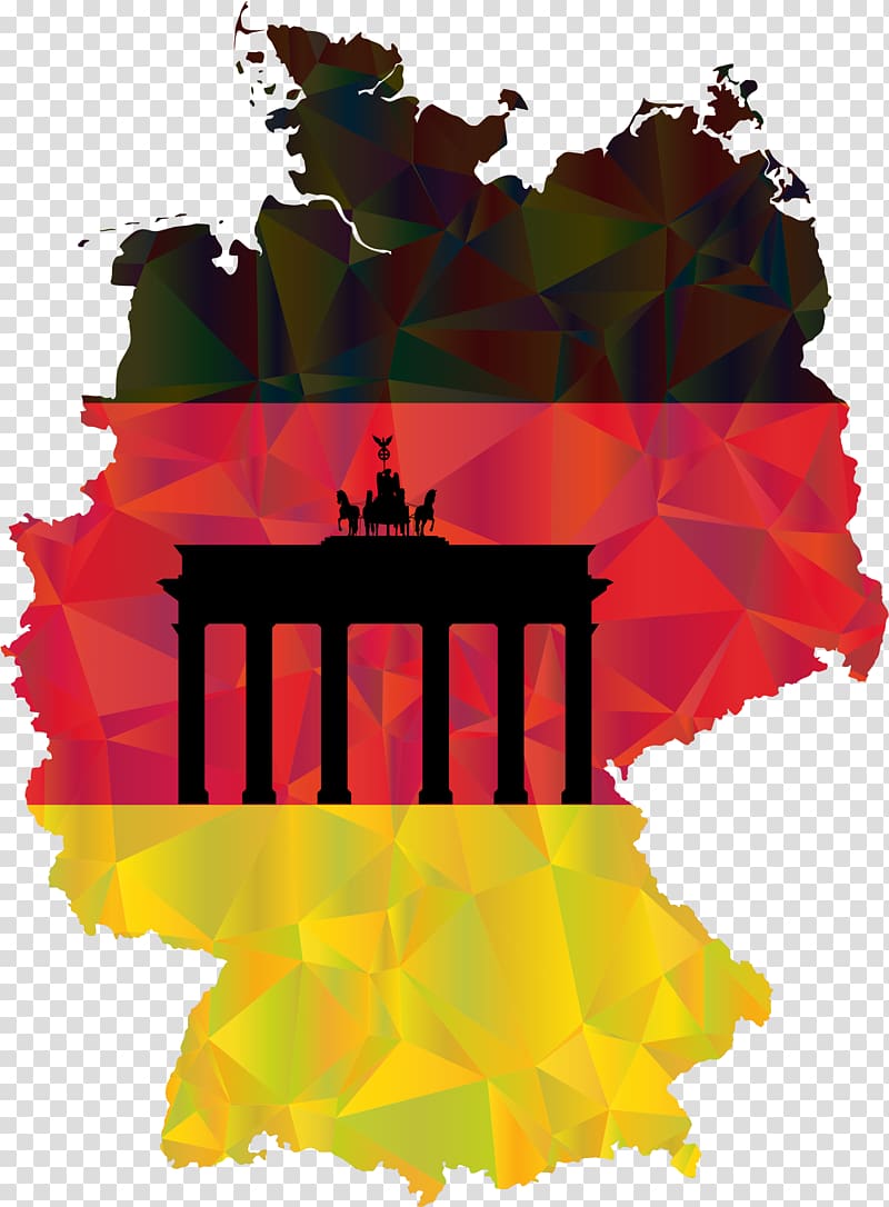 Flag of Germany Map Weimar Republic, map transparent background PNG clipart