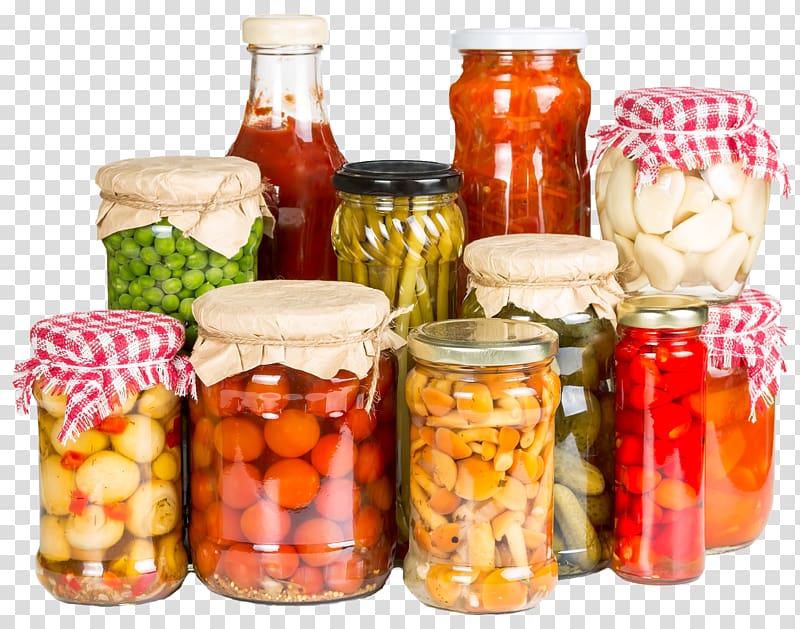 Pickled cucumber Canning Vegetable Food preservation Marination, jar transparent background PNG clipart