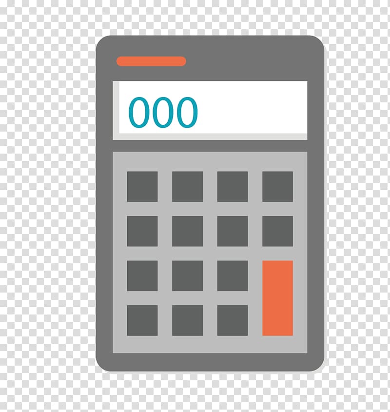Mortgage calculator Euclidean , Calculator transparent background PNG clipart