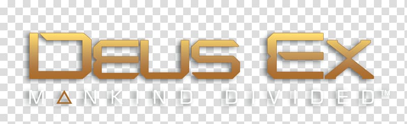 Deus Ex: Human Revolution Product design Brand Logo, deus ex logo transparent background PNG clipart