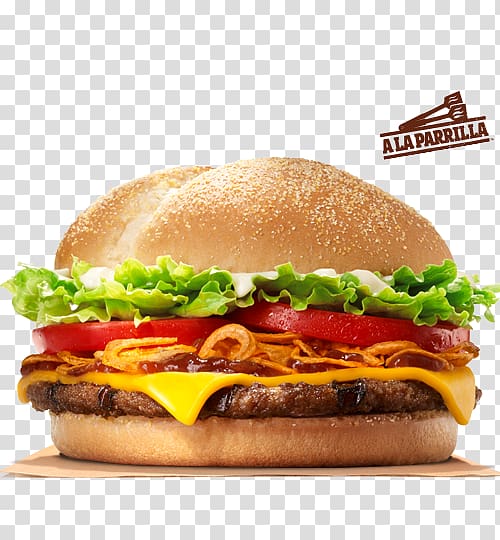 Hamburger Whopper Cheeseburger Big King Bacon, bacon transparent background PNG clipart