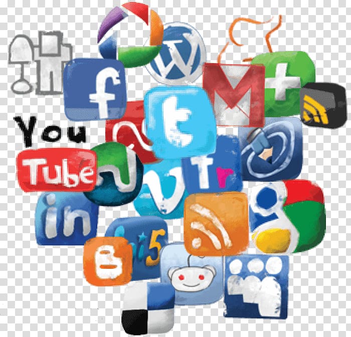 assorted logos , Social media Social network , media transparent background PNG clipart