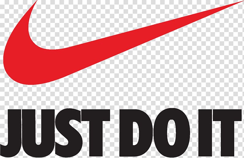 Nike Just Do It logo, Just Do It Nike Swoosh Logo Brand, nike logo transparent background PNG clipart