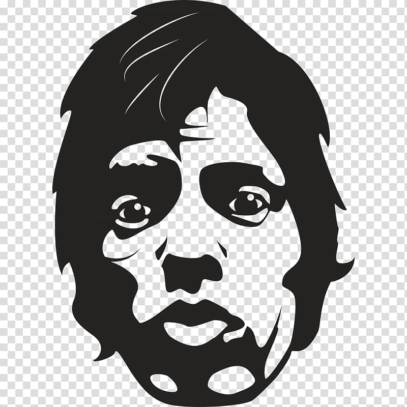 Mick Jagger Silhouette Illustration graphics Singer, Silhouette transparent background PNG clipart