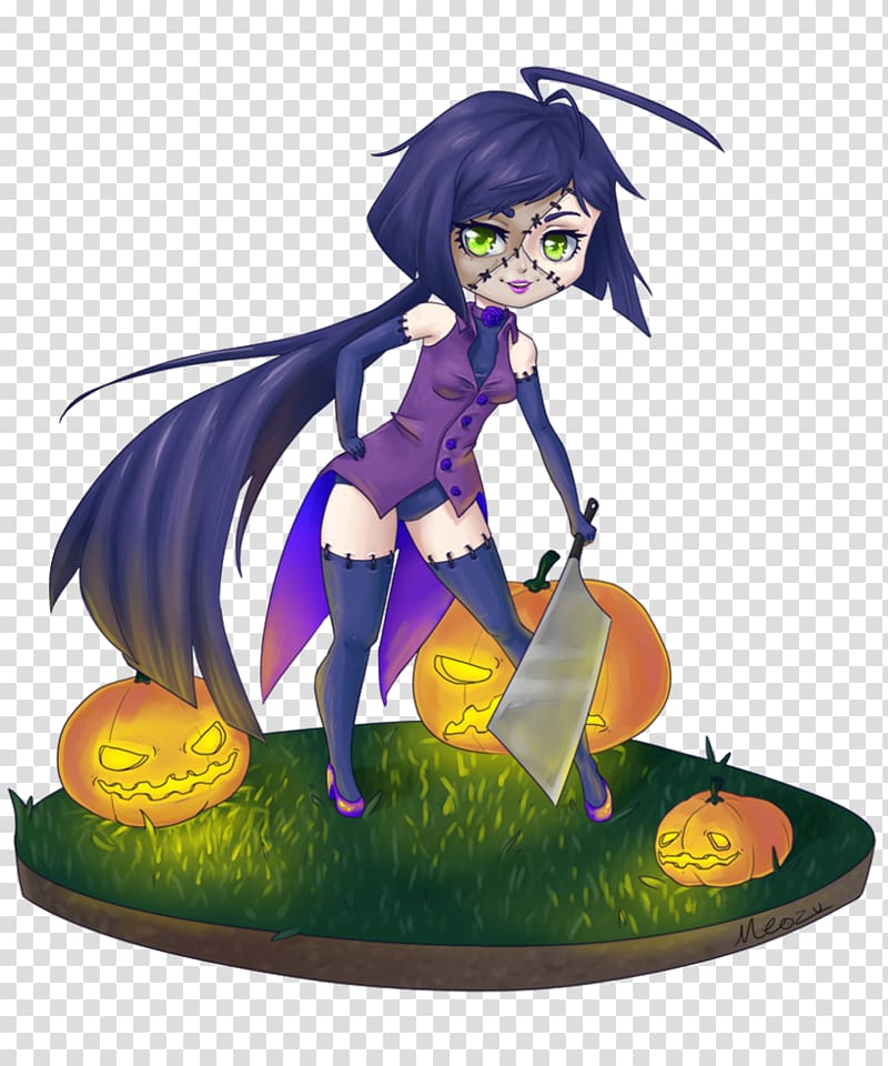 Cartoon Legendary creature Figurine Supernatural, doki doki chibi transparent background PNG clipart