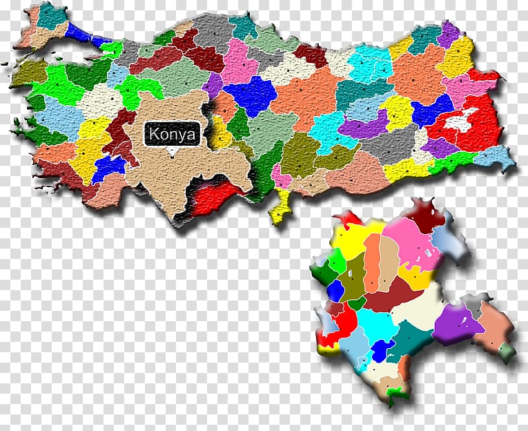 Mapa polityczna Provinces of Turkey Tekirdağ District, map transparent background PNG clipart