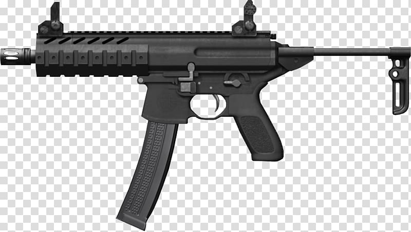 Heckler & Koch MP5 Submachine gun Heckler & Koch UMP Firearm, machinegun transparent background PNG clipart
