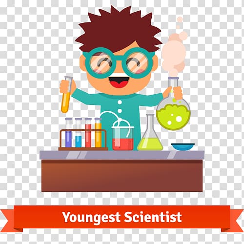 Science fair Science project Experiment, Cartoon children transparent background PNG clipart
