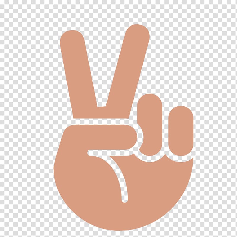 peace signage, Emoji Peace symbols Emoticon Smiley, hand transparent background PNG clipart