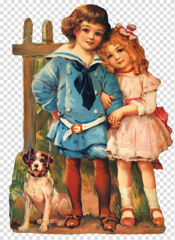 Victorian era Child Boy Girl , child transparent background PNG clipart