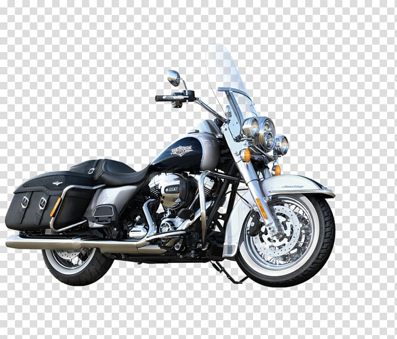 Harley-Davidson Road King Motorcycle Harley-Davidson Touring Softail, motorcycle transparent background PNG clipart