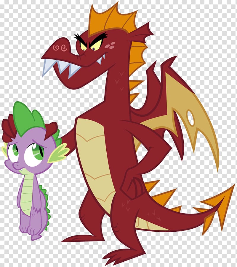 Spike My Little Pony Twilight Sparkle Dragon, Dragon tail transparent background PNG clipart