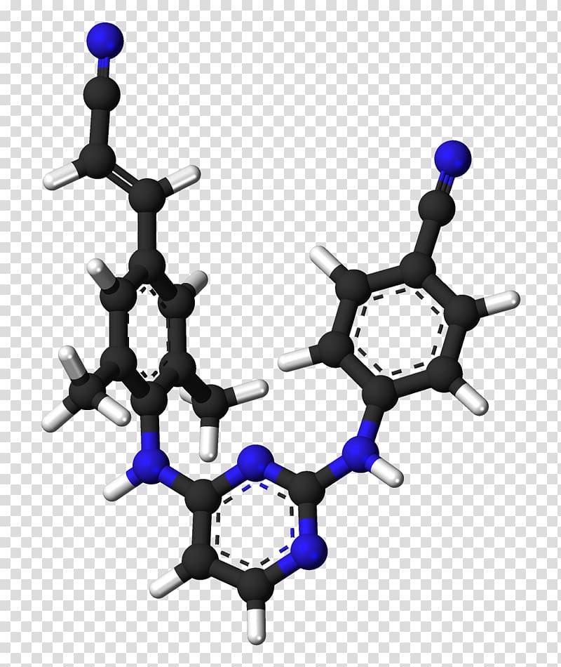 Rilpivirine Etravirine Pharmaceutical drug Molecule, others transparent background PNG clipart