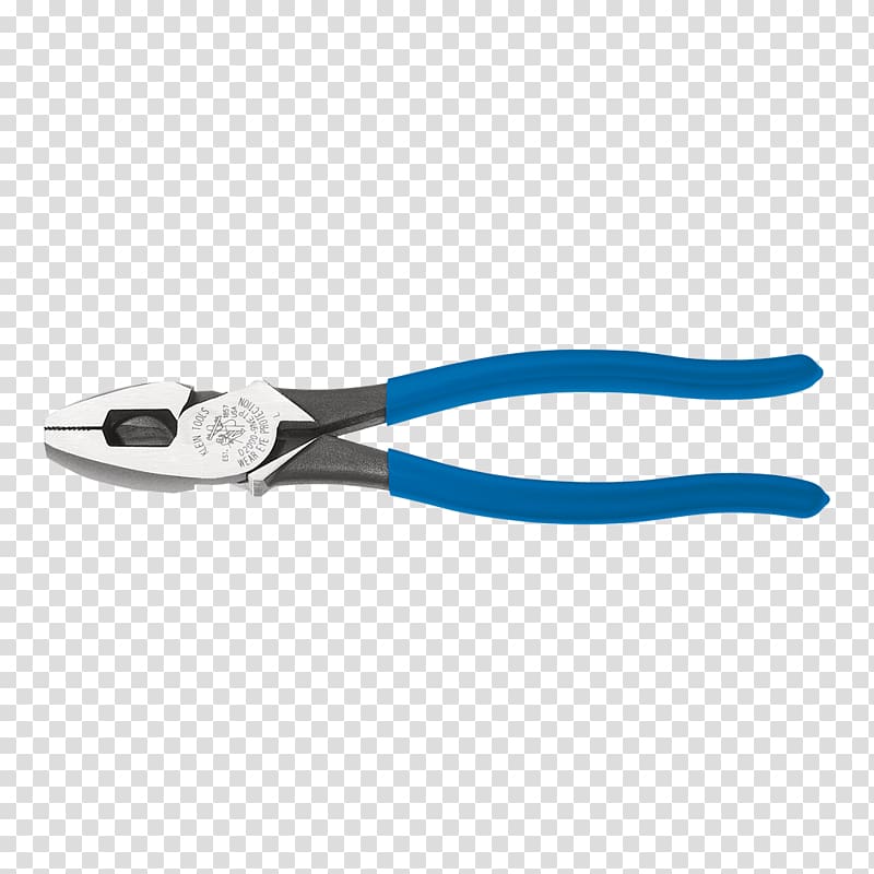 Diagonal pliers Lineman\'s pliers Hand tool, Lineman\'s Pliers transparent background PNG clipart
