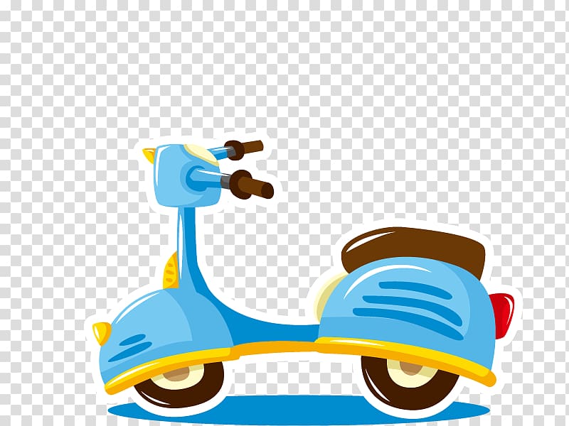 Electric vehicle Scooter, car battery transparent background PNG clipart