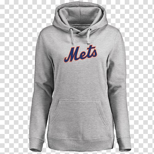 gray pull-over hoodie, Mets Hoodie transparent background PNG clipart