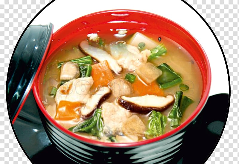 Miso soup Tom kha kai Canh chua Tibetan cuisine Chinese cuisine, others transparent background PNG clipart