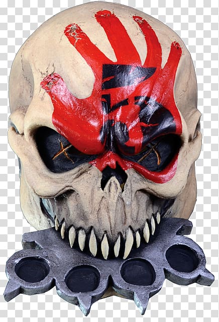 Mask Five Finger Death Punch Trick or Treat Studios Adult, mask transparent background PNG clipart