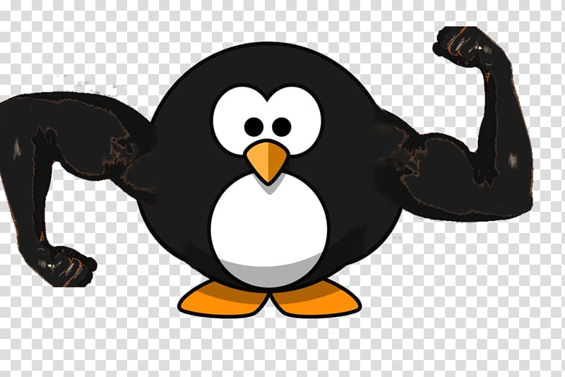 Penguin Cartoon Skiing Illustration, Cartoon hand painted cute ski penguin  transparent background PNG clipart