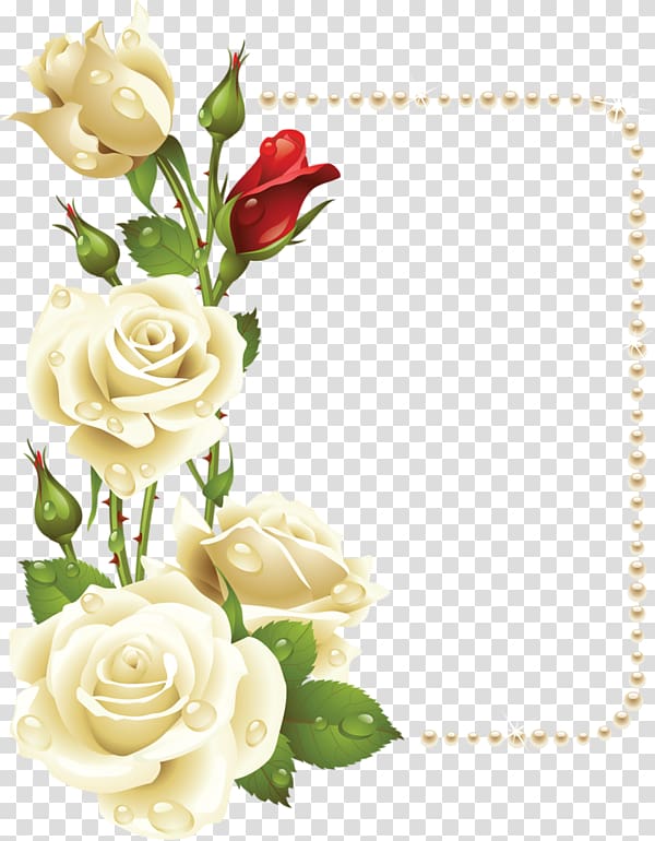 Flower Garden roses Floral design Frames, Amour transparent background PNG clipart