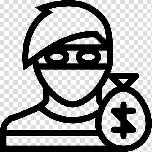 Computer Icons Crime Theft Criminal law Robbery, thief icon transparent background PNG clipart