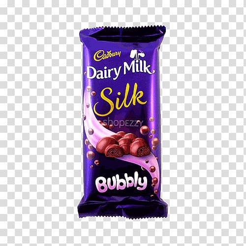 Cadbury Dairy Milk Chocolate bar White chocolate, milk transparent background PNG clipart