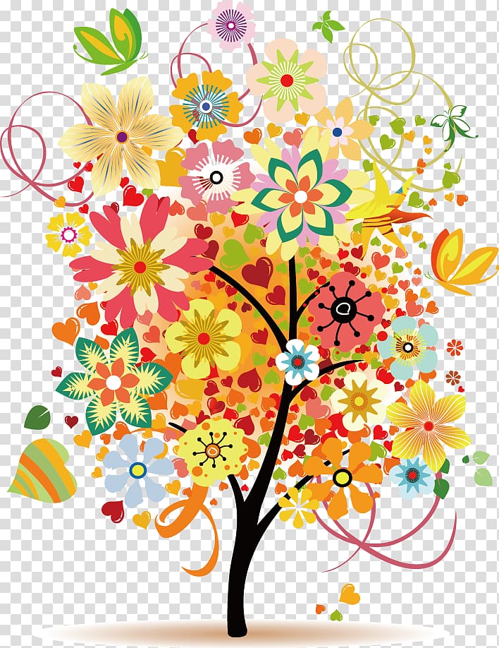 Birthday cake Happy Birthday to You Wish , Colorful trees transparent background PNG clipart