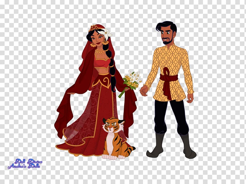 Princess Jasmine One Thousand and One Nights Aladdin Jafar Costume, princess jasmine transparent background PNG clipart