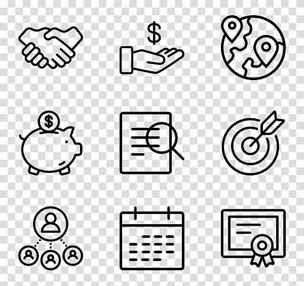 Icon design Computer Icons Graphic design, business roll transparent background PNG clipart