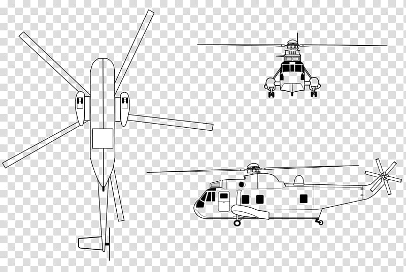 Sikorsky SH-3 Sea King Sikorsky S-61 Sikorsky CH-124 Sea King Helicopter Westland Sea King, helicopter transparent background PNG clipart