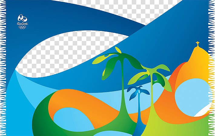 Rio de Janeiro 2016 Summer Olympics 2020 Summer Olympics Sport Rugby sevens, Blue background Rio Olympics transparent background PNG clipart