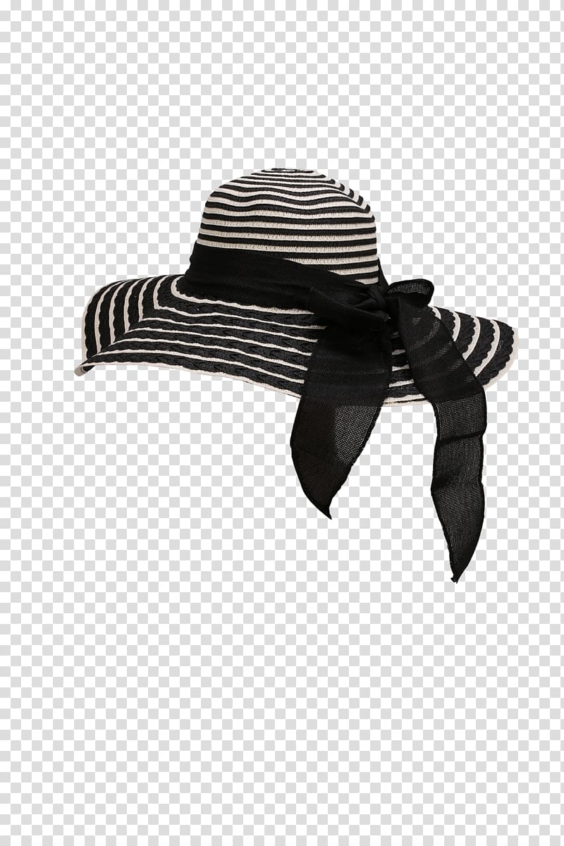 black sun hat transparent background PNG clipart