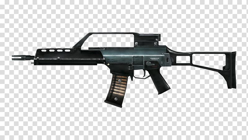 Heckler & Koch G36 Heckler & Koch USP Blowback Assault rifle, assault riffle transparent background PNG clipart