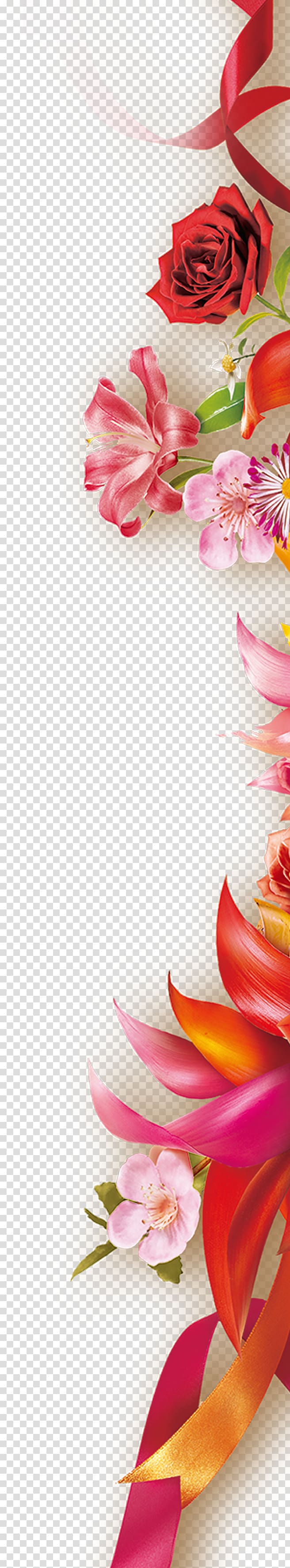 Ribbon Flower Icon, Ribbon roses transparent background PNG clipart