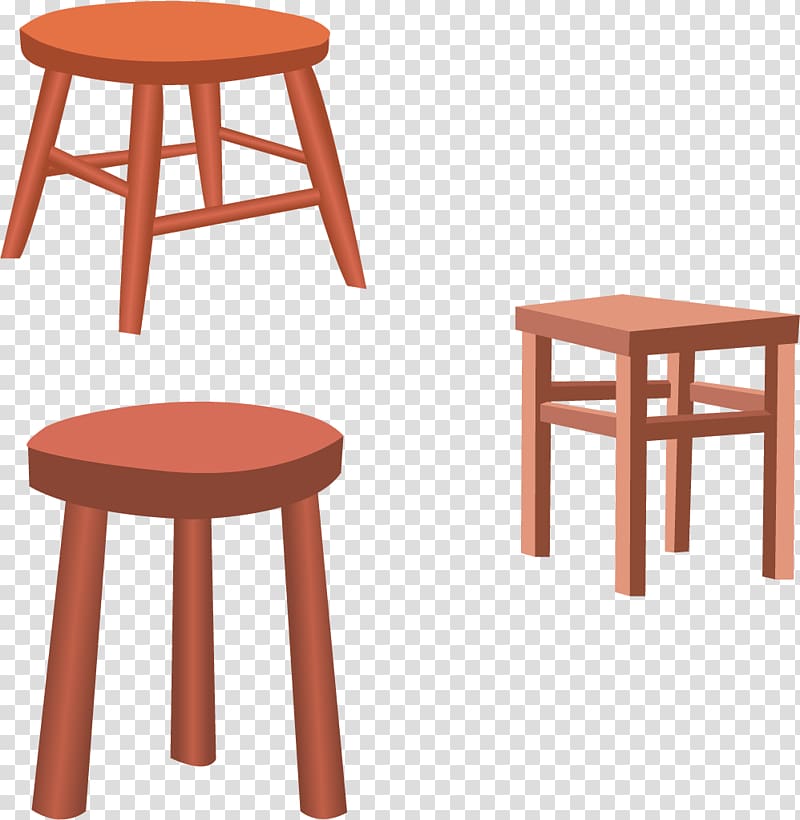 Table Chair Furniture Stool Euclidean , stool chair transparent background PNG clipart