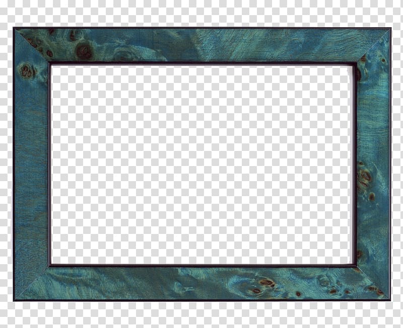 Frames Blue Digital frame, black frame transparent background PNG clipart