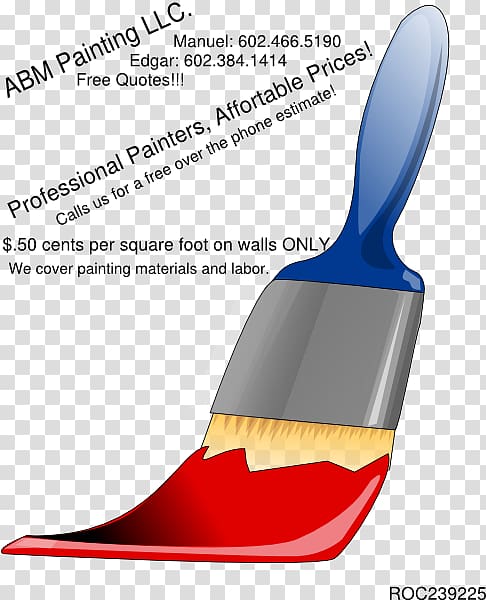 Painting Paintbrush, Watercolor royalty free transparent background PNG clipart