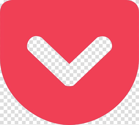 red and blue V logo illustration, Pocket Logo transparent background PNG clipart